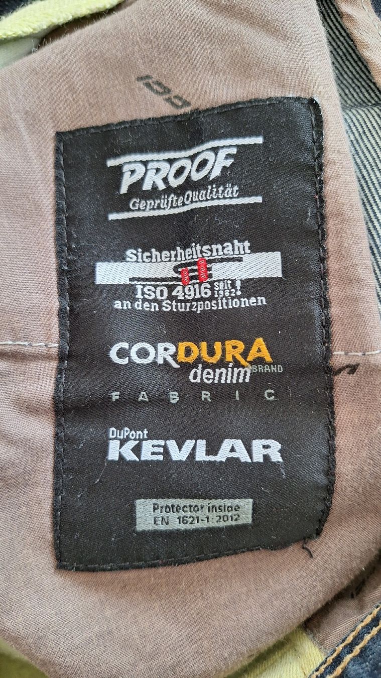 Vanucci Jeans: Motorradhose Jeans Vanucci – Nuovo (secondo la descrizione) da Rickenbach SO venduto da SAS_1212 3