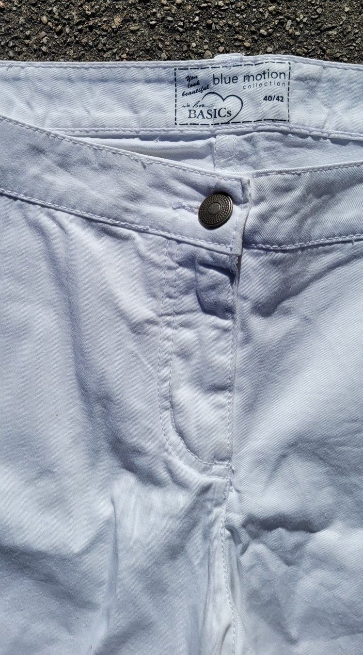 Pantaloni: Weisse Shorts Gr. 40/42 Blue Motion – Usato da Füllinsdorf venduto da Sunnebliemli7 2