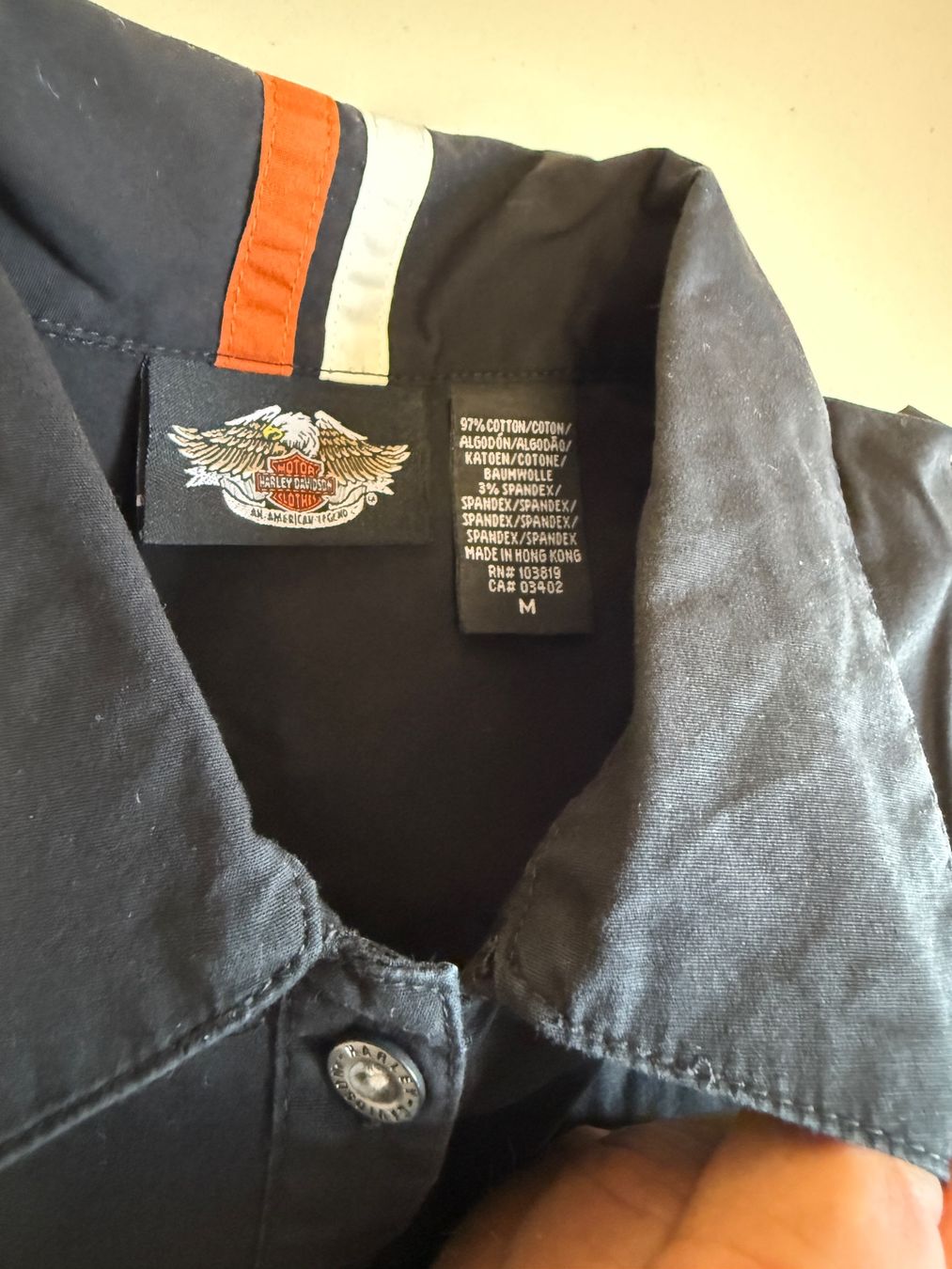 Harley-Davidson Camicette: Harley-Bluse, Damen, kurzarm, Grösse M – Usato da Steinhausen venduto da Erwa1 2