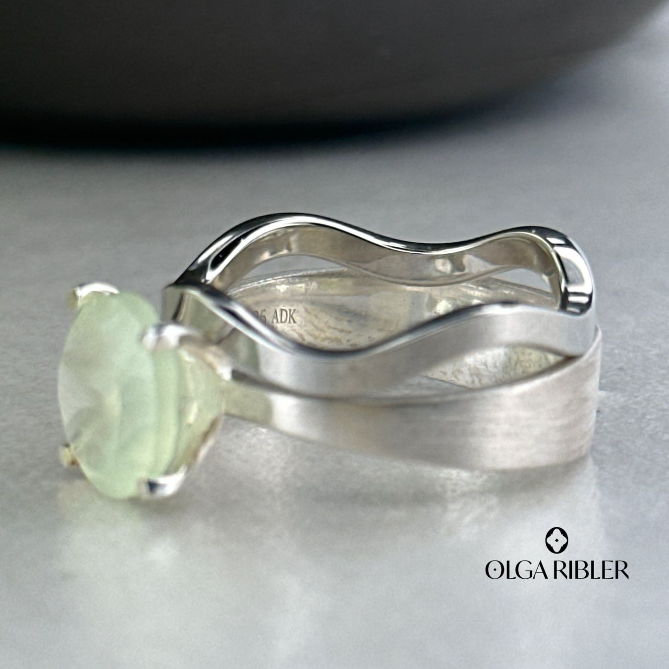 Olga Ribler Anelli: Ring SET Edelstahl & Silber Grösse 62 – Nuovo (secondo la descrizione) da Luzern venduto da Schmuckoutlet 7