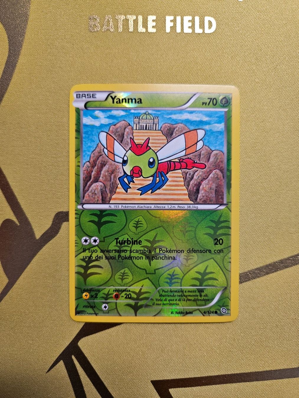 Pokémon Carte collezionabili: Dragons Exalted - Yanma – Usato da Bellinzona venduto da Pokemarco