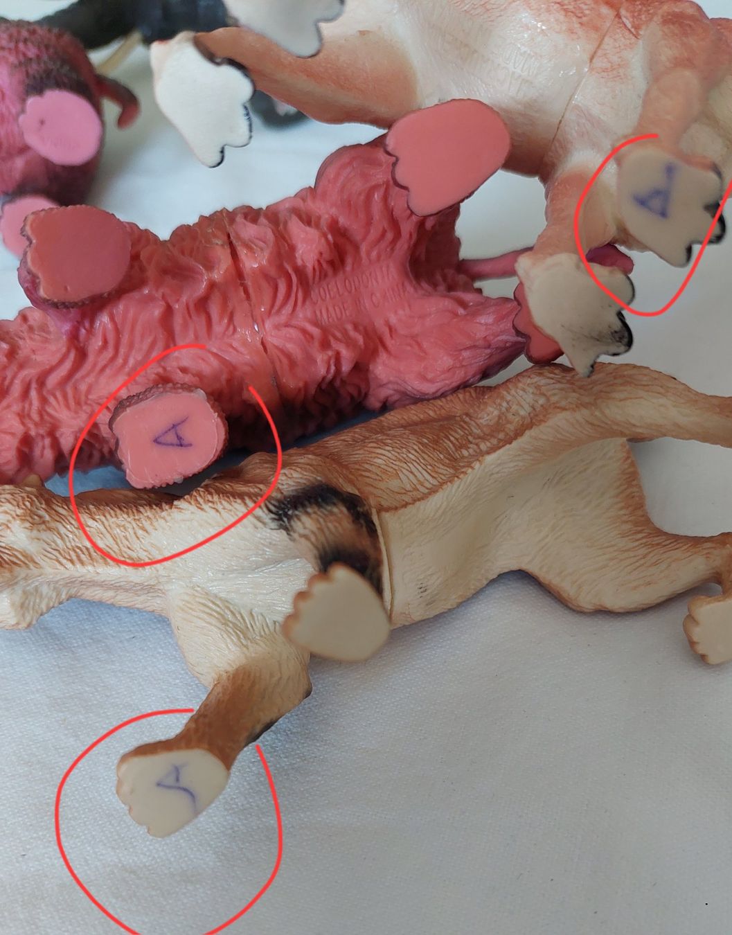 Jouets: 7 coole Urzeit Tiere – D'occasion à Uitikon Waldegg par Smeragol 7