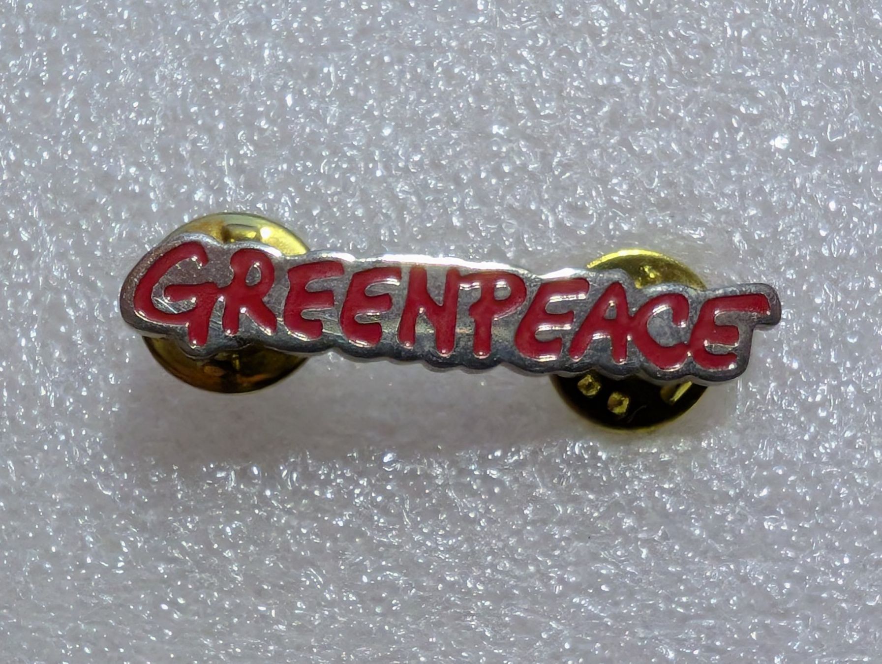 Plaketten & Abzeichen: Ansteckpin 263: Greenpeace – Gebraucht aus Oppligen von Pin-Fall-Shop