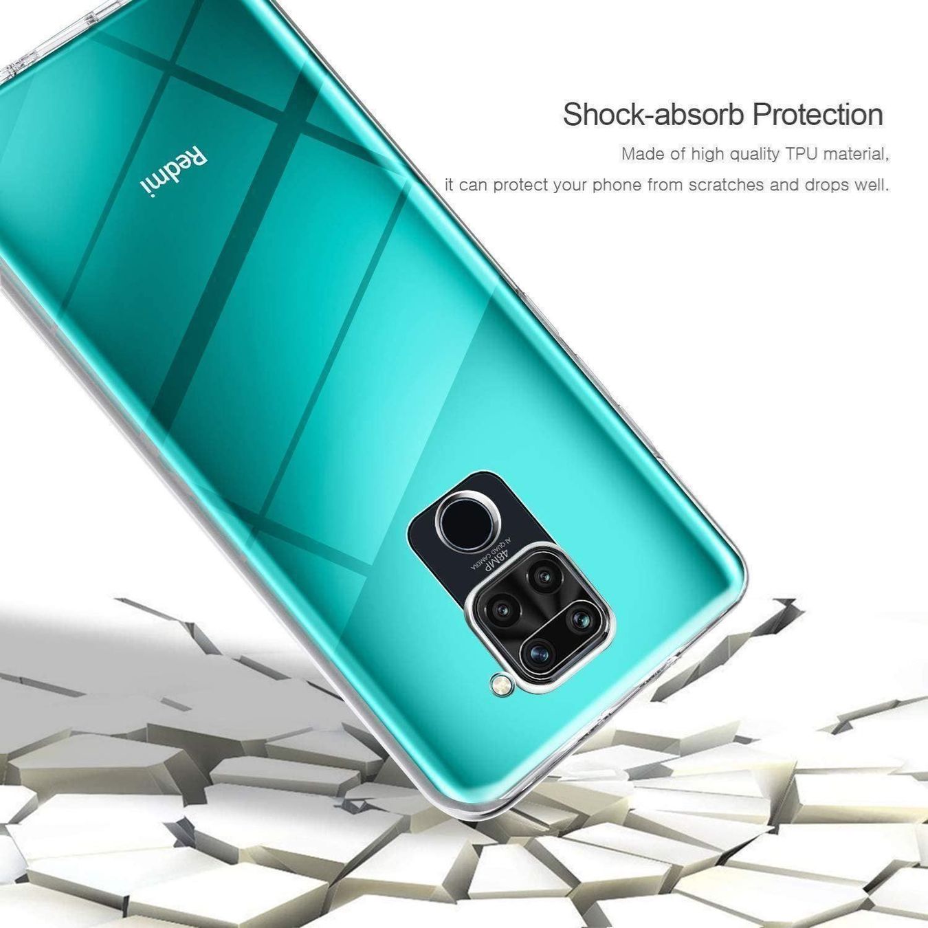 Cover & Protezioni schermo: Xiaomi Redmi Note 9 Hülle Etui CLEAR Case Cover Coque TASCHE – Nuovo e nell'imballaggio originale da Volketswil venduto da coverandmore 4
