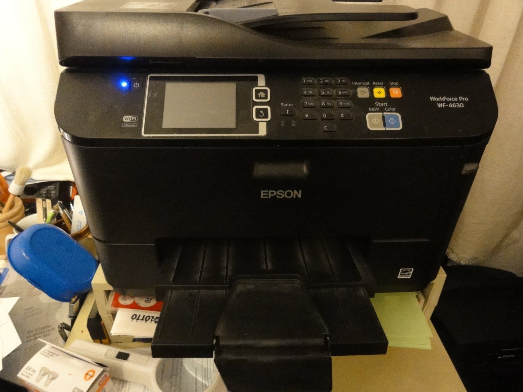 Stampanti: Drucker EPSON WF-4630 mit Ersatzmaterial – Usato da Bad Zurzach venduto da Godot1943