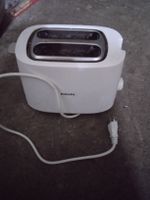 Toaster Philips weiss fuer zwei Brotscheiben gebraucht