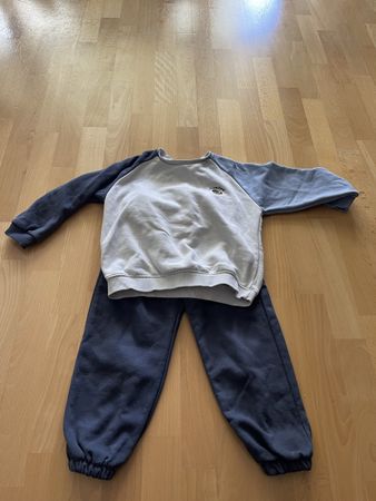 6 pants, 1 rain pants, 1 suit, size 116