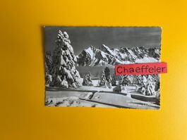 1960 In den Flumserbergen -  Blick auf den Sichelkamm