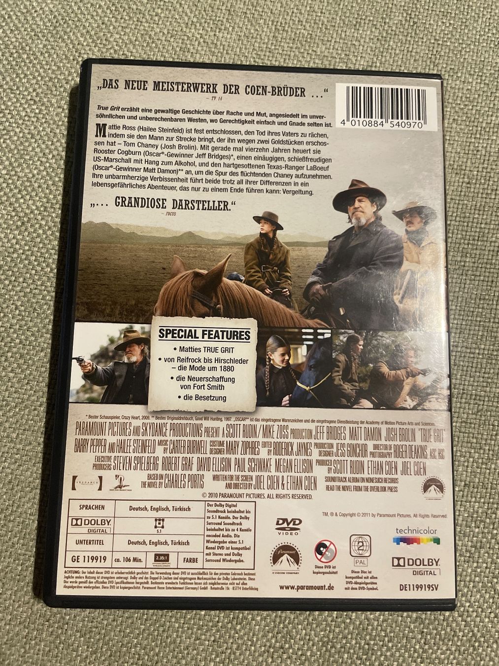 Tutti i DVDs: True Grit – Usato da Sargans venduto da Didis 1