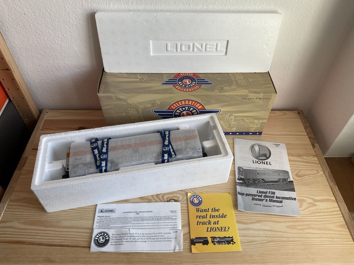 Lionel Modellini di ferrovie: Lionel WP F3 B - Unit W/Command 6-18198 – Nuovo e nell'imballaggio originale da Luzern venduto da fairflip 3