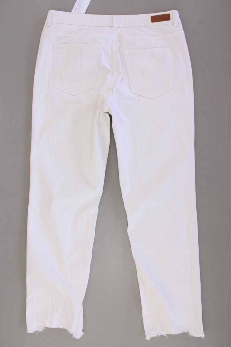 Jeans: Oui Straight Jeans Gr. 40 weiß – Usato da Neustadt an der Waldnaab venduto da SecondLifeFashion 2