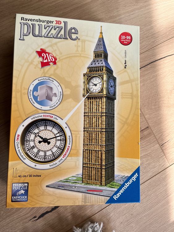Ravensburger 3D puzzle Big Ben Kaufen auf Ricardo