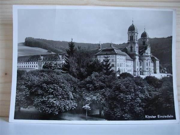 Cartoline postali: AK Kloster Einsiedeln – Usato da Malters venduto da Marosko