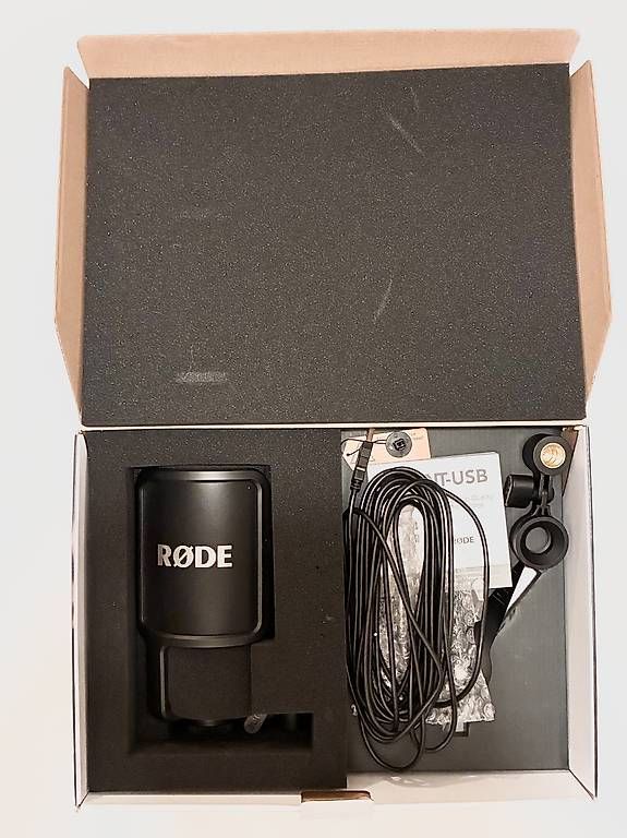 Mikrofone: Microphone USB RØDE NT-USB avec boîte et accessoires – Gebraucht aus Lausanne von kiom28 2