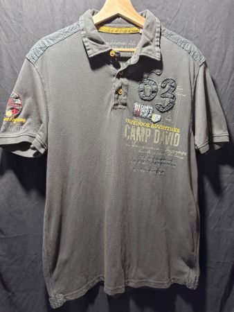 Camp David Poloshirt, Herren XL, Top Zustand, Sommer