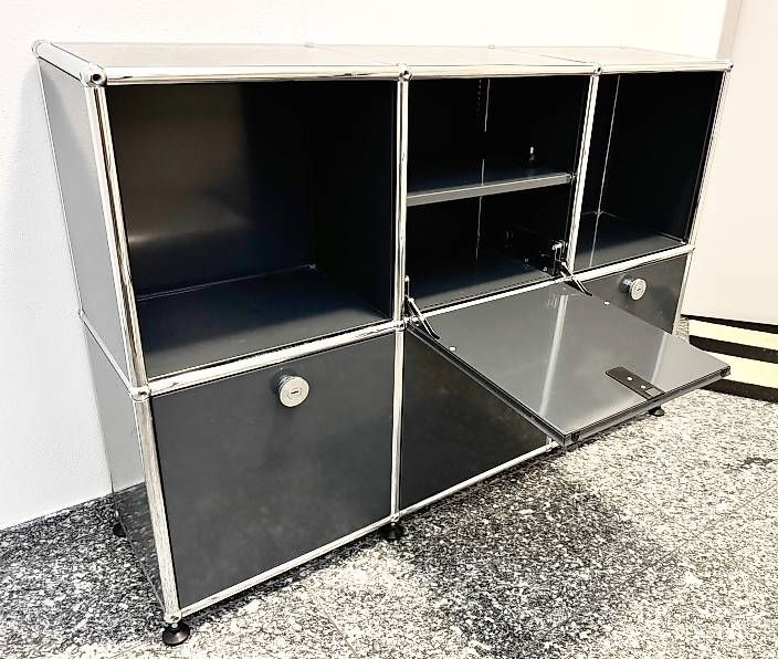 Étagères: USM-Möbel 106 x 77 x 27 cm, anthrazit – D'occasion à Gordola par martin410 2