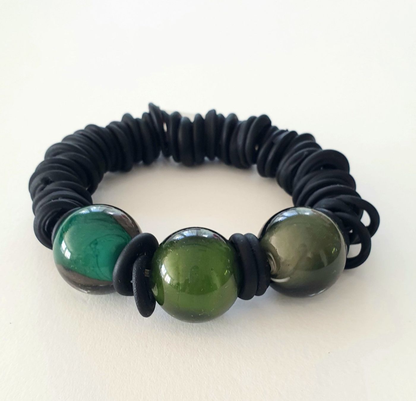 Murano Bracciali & Braccialetti: Design Armband mit  Muranoperlen – Nuovo e nell'imballaggio originale da Uetikon am See venduto da Coralreef
