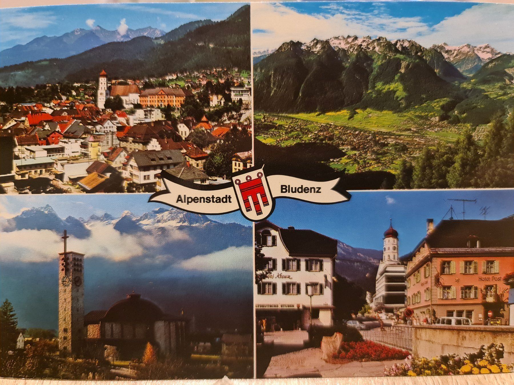 Ansichtskarten: Ansichtskarte Alpenstadt Bludenz Österreich – Neu (gemäss Beschreibung) aus Dintikon von Vexi