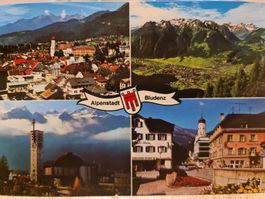 Ansichtskarte Alpenstadt Bludenz Österreich