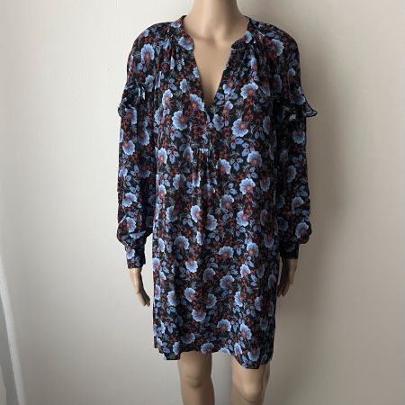 CLAUDIE PIERLOT „Reina“ Kleid 🩵
