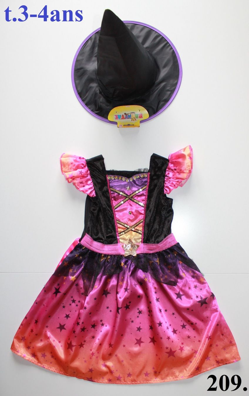 Kostüme: Costume sorcière / Hexe t. 3 - 4 ans – Gebraucht aus Peseux von CoolShoping