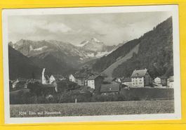 30.7.35 Nahbild Dorf ELM/Berge+Elm Vollstempel