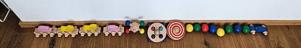 Spielzeuge: Doppel Kugelbahn 100 cm – Gebraucht aus Heiligkreuz (Mels) von Knorrin 3