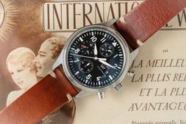 IWC Pilot Chronograph IW371701 w/ Warranty Box & Papers