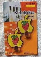 Apfel mit druck klebehaken Edelstahl Halterung Haken OVP