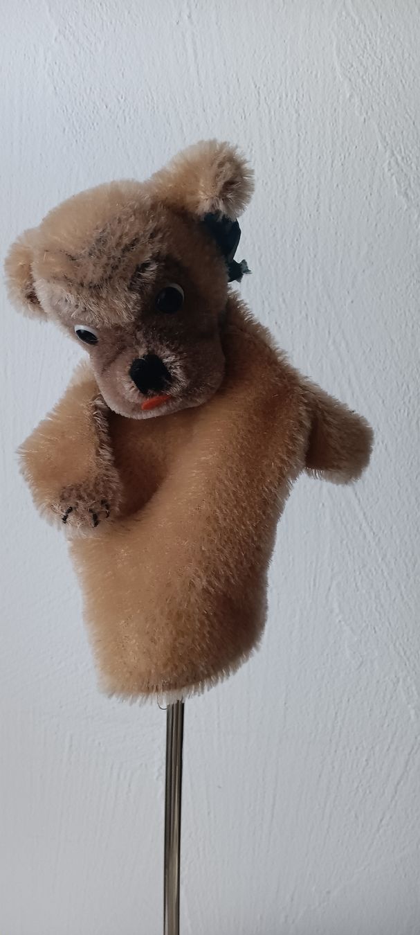 Steiff Giocattoli: STEIFF HANDPUPPE MOBSY – Usato da Maienfeld venduto da Andyr44