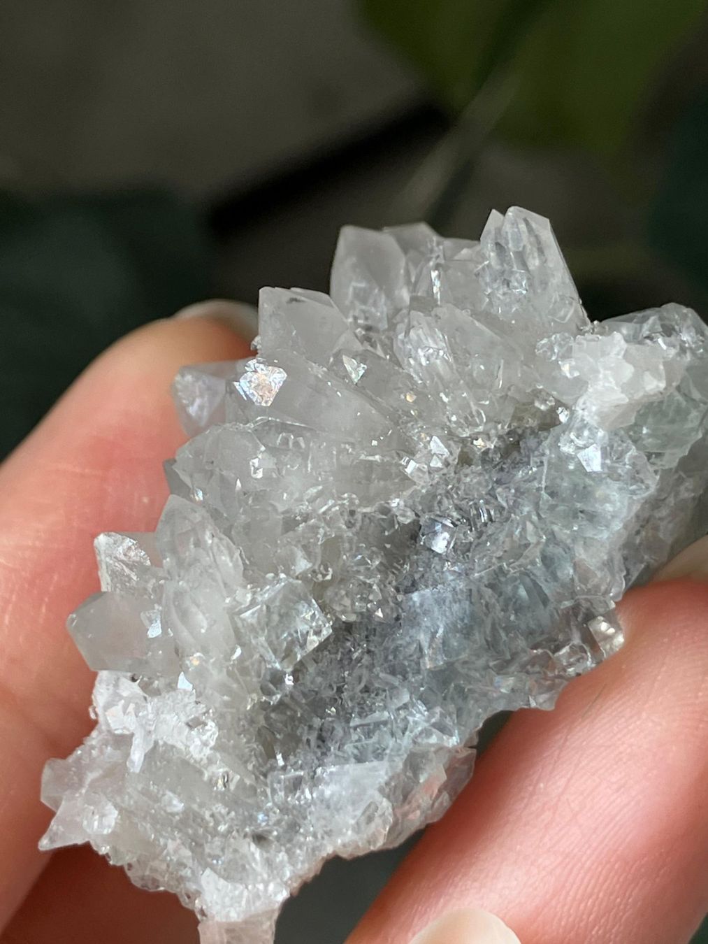 Minerali & Pietre curative: Quarz-Cluster mit Fluorit – Nuovo (secondo la descrizione) da Neuheim venduto da m.hald 5