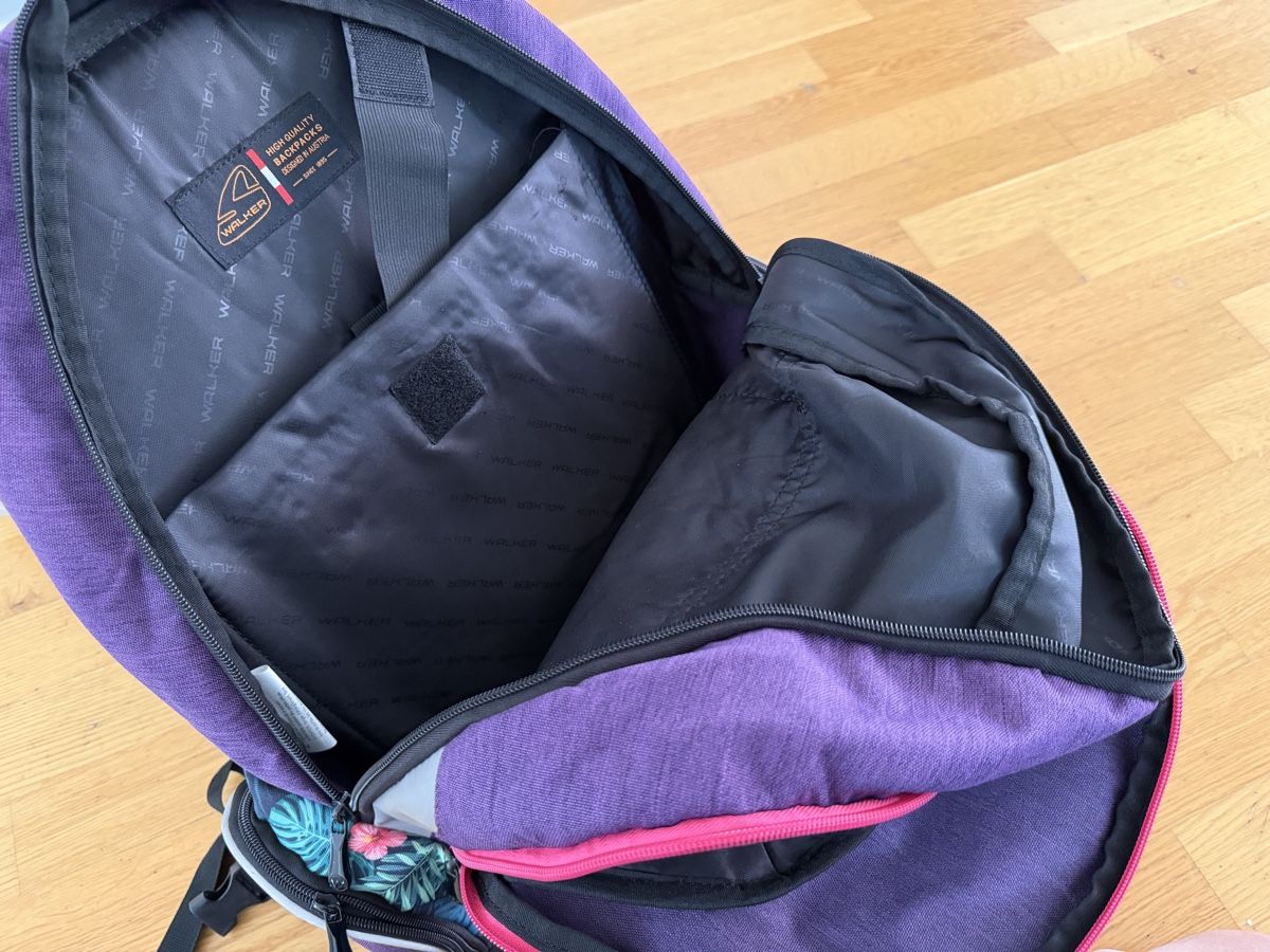 Kindertaschen: Neuer Walker Schuleucksack mit Blumenmuster – Neu und originalverpackt aus Bettlach von Tradenet100 5