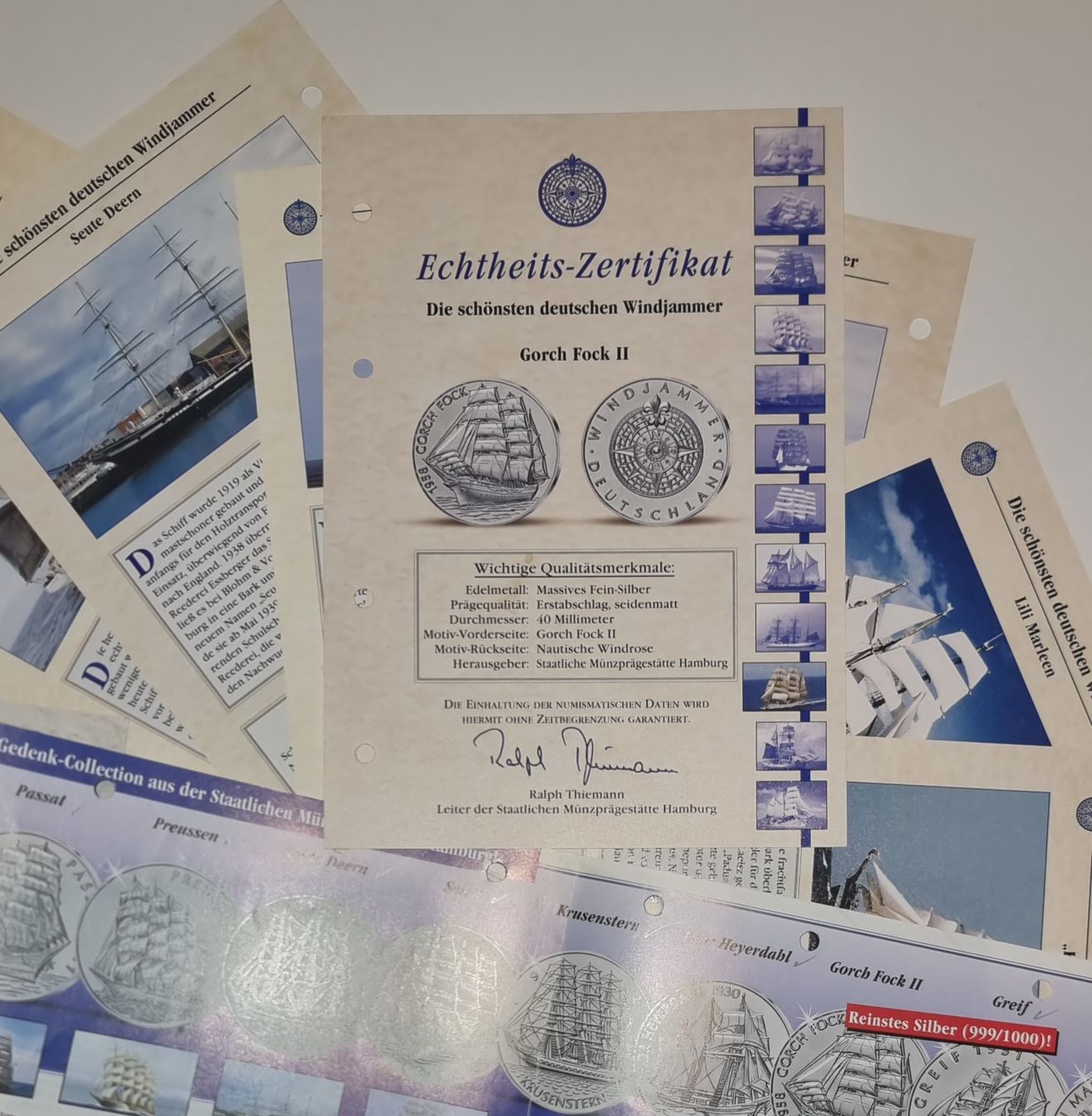 Tutti le monete: Feinsilbermedaillen – Usato da Kreuzlingen venduto da Vitali_93 4