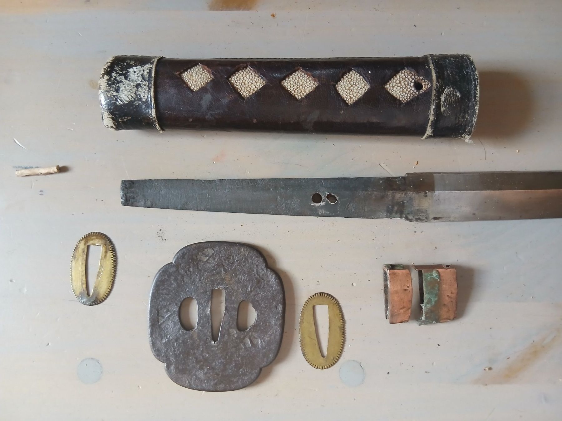 Altre raccolte & rarità: Sabre militaire Hwando rare  / katana wakisashi – Usato da Satigny venduto da Asaksa 7