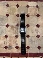 Montre Tissot analogique et digitale bracelet cuir noir