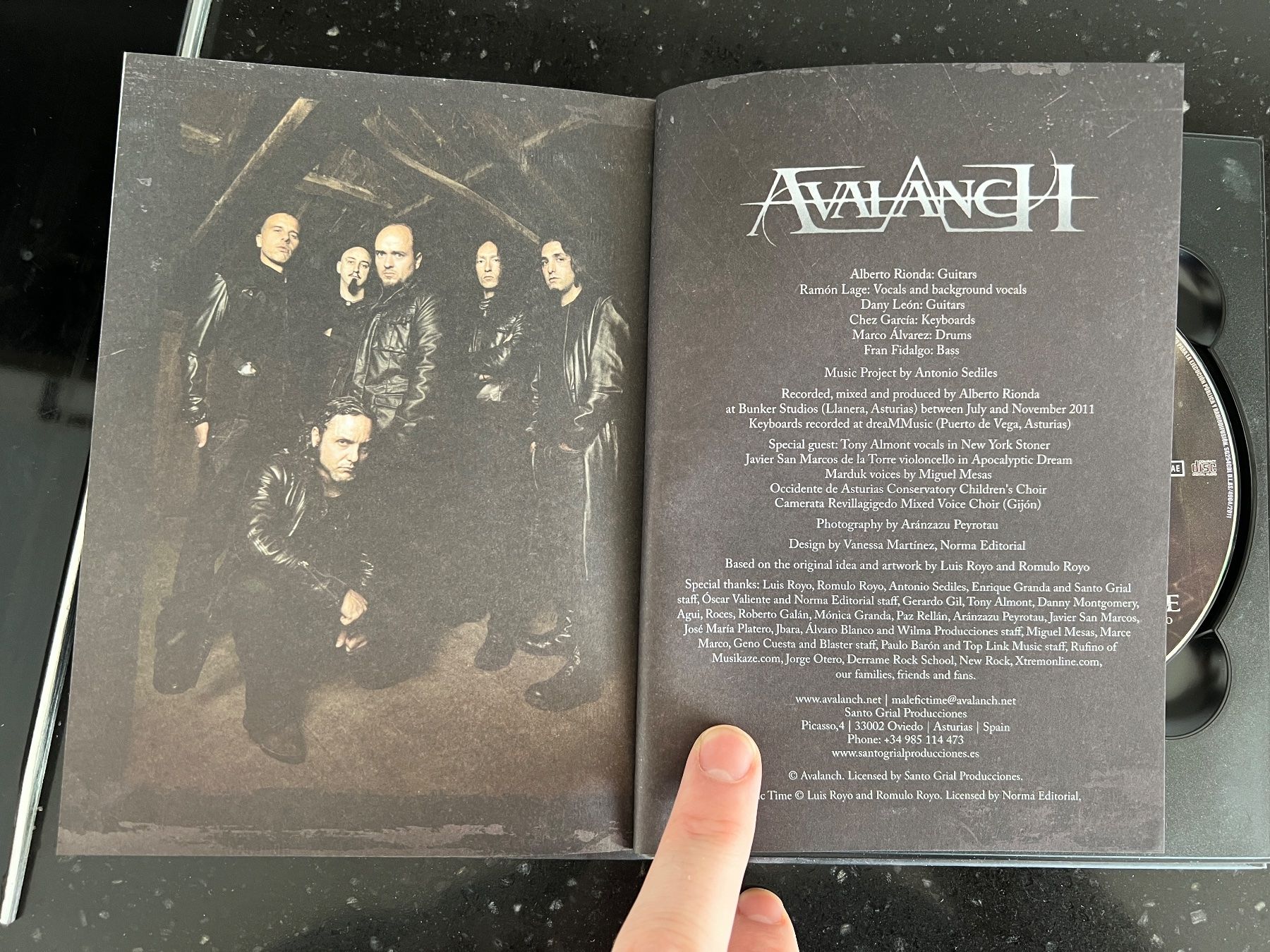CD: Avalanche Apocalypse Luis Royo, Malefic – Usato da Genève venduto da Greg_8ff 2