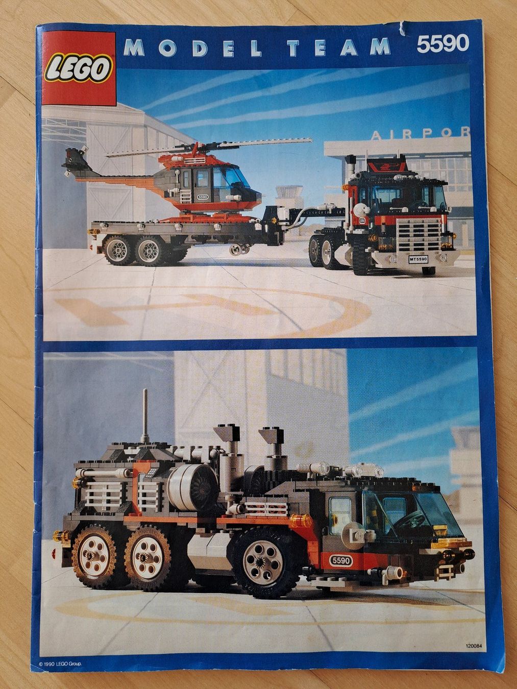 Lego Kit di costruzioni: LEGO Model Team • Set 5590 Sattelschlepper mit Helikopter – Usato da Bonstetten venduto da Mbuster 5