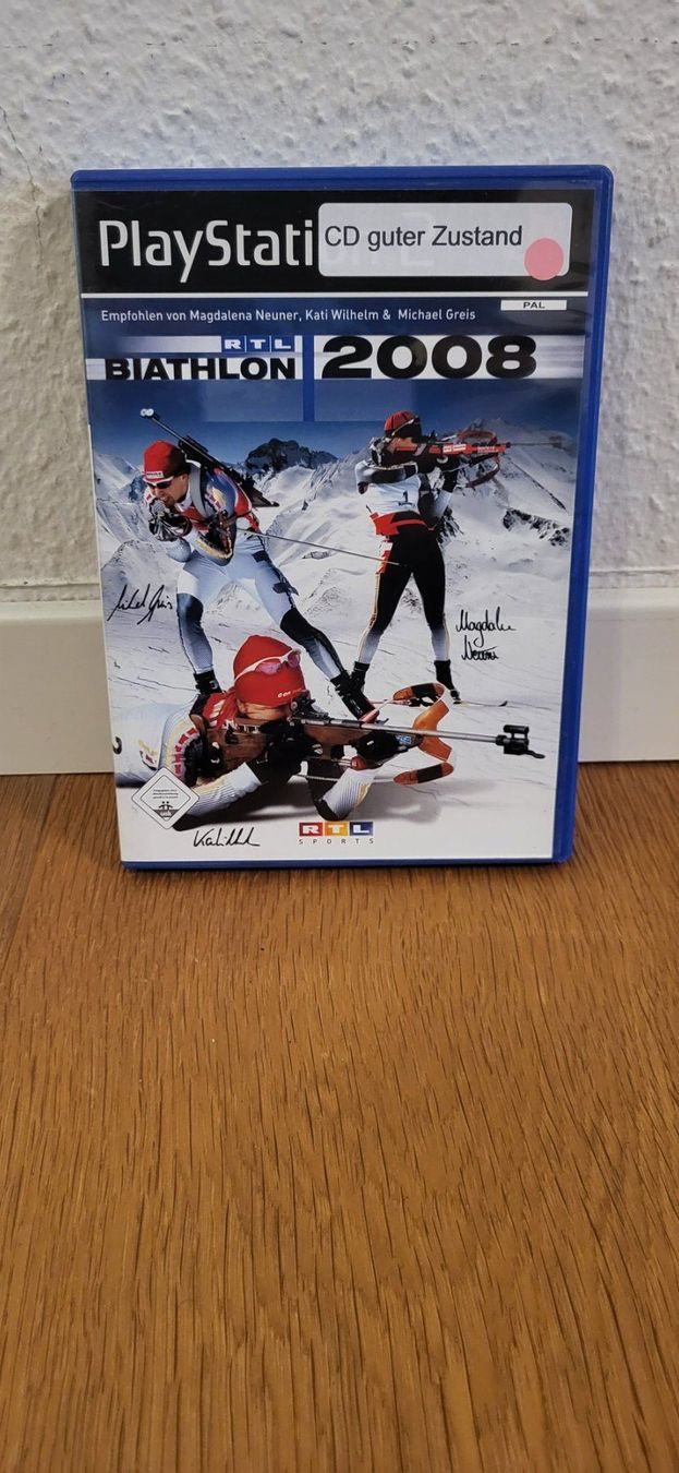 Sony Giochi: PS2 - RTL Biathlon 2008 – Usato da Münsingen venduto da DigitaleSpielecke