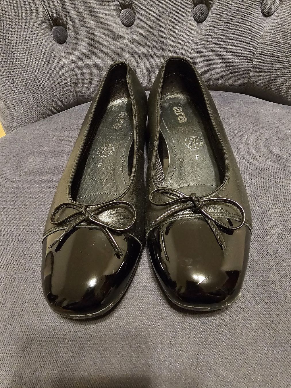 Ara Scarpe da donna: ballerines noires Ara T.38,5 – Usato da Bulle venduto da Diamant.15 1