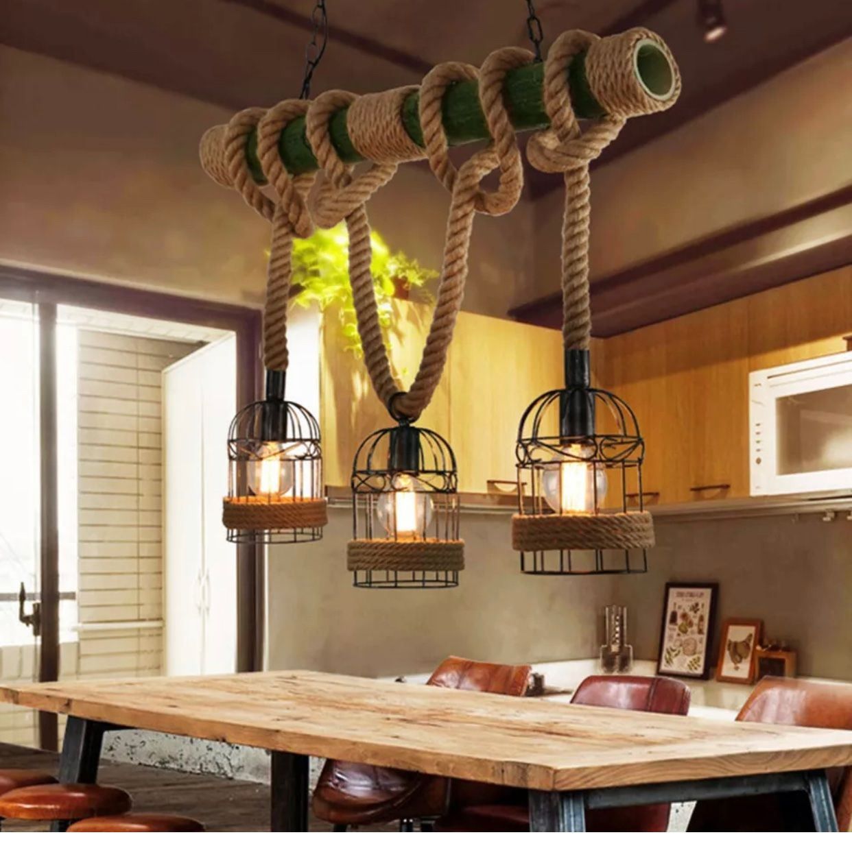 Lampade: Retro Deckenlampe Vintage Leuchte Pendel – Nuovo e nell'imballaggio originale da Amriswil venduto da JaJa-Express