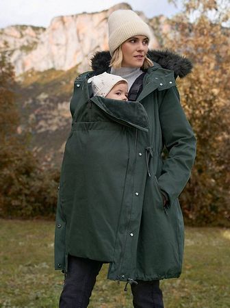 Parka de femme, de Grossesse et de portage Seraphine 3 en 1 