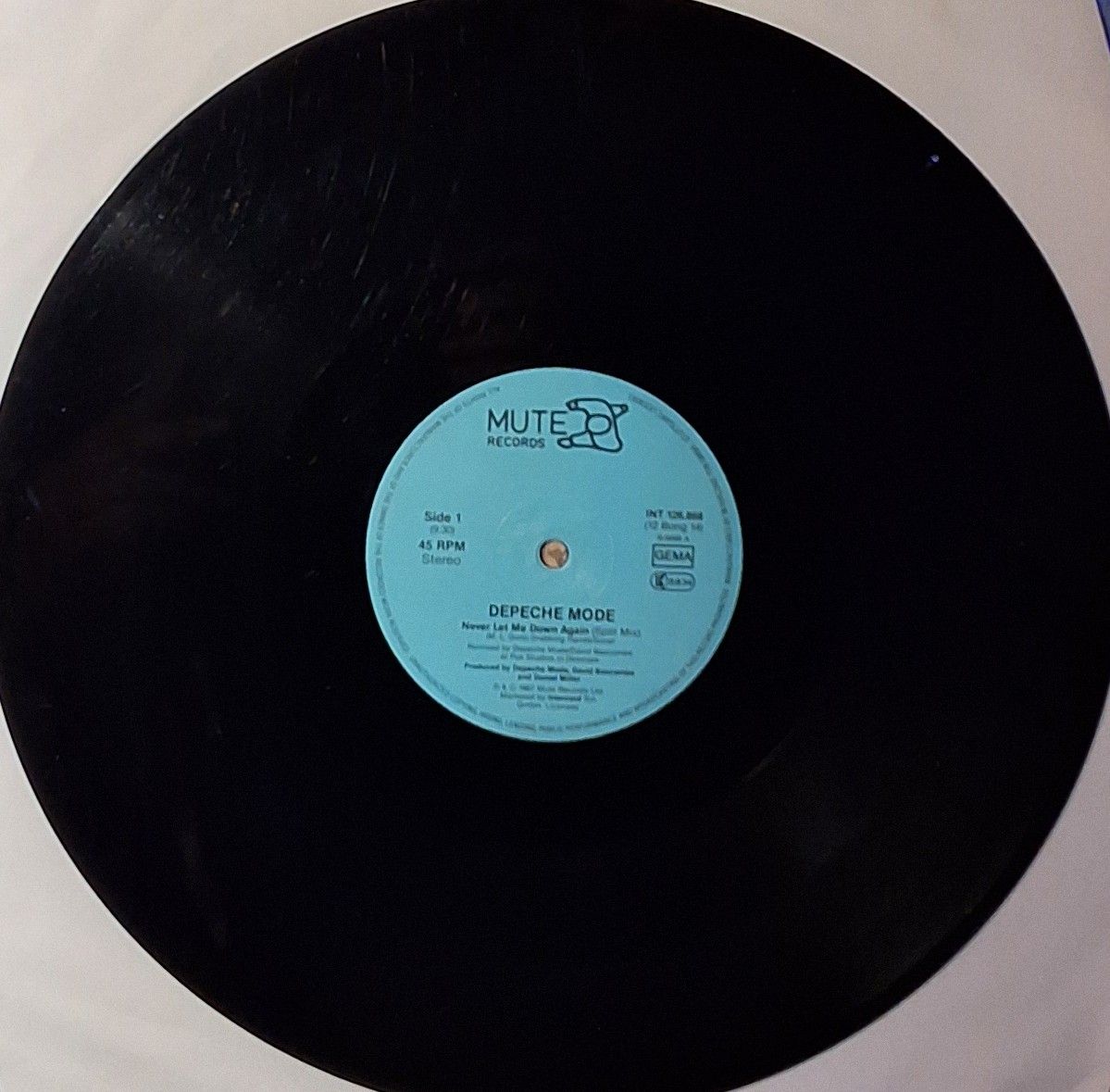 Schallplatten: Vinyl Maxi  - Depeche Mode - Never Let Me Down Again -Ger 87 – Gebraucht aus Villeret von Fil11 2
