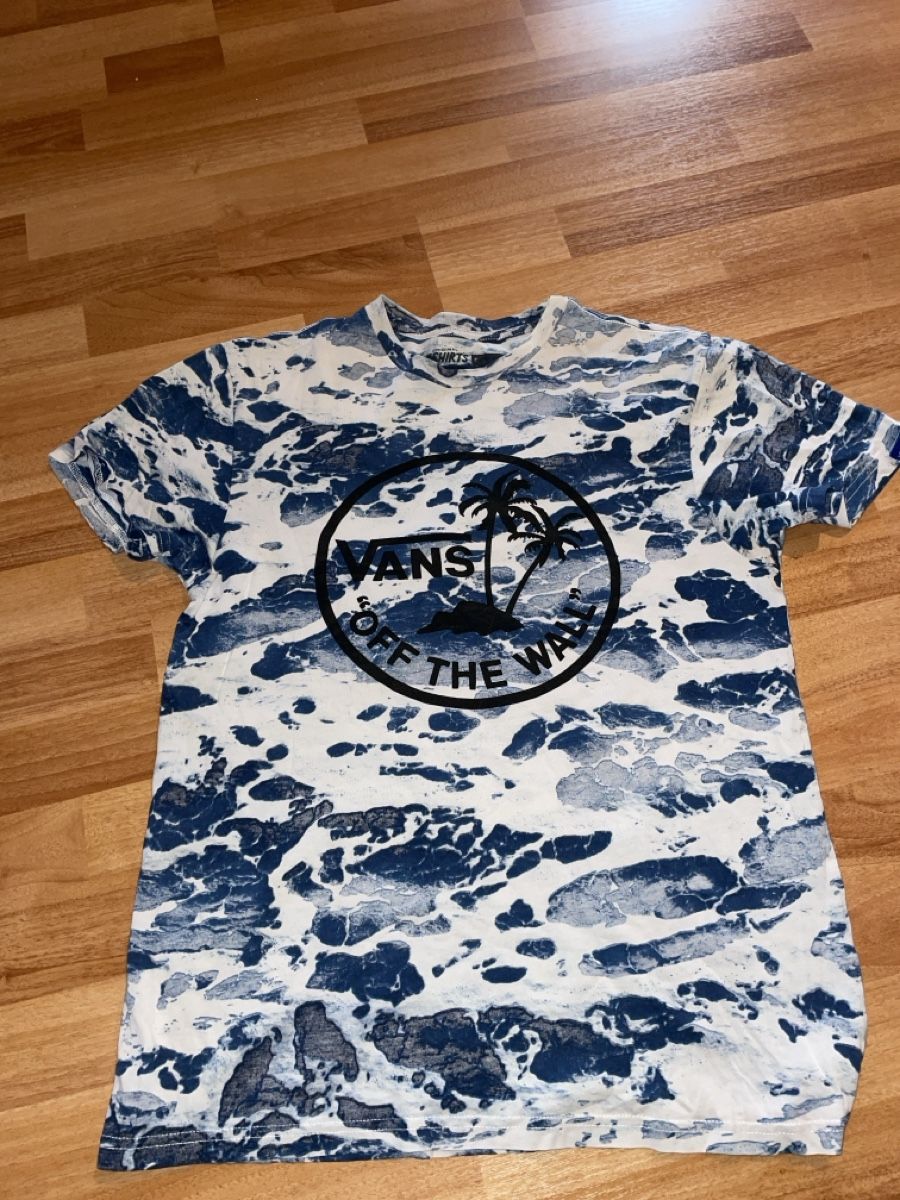 Vans T-shirt: VANS T-Shirt Gr.M, blau/weiss – Usato da St. Gallen venduto da mai_2lcj