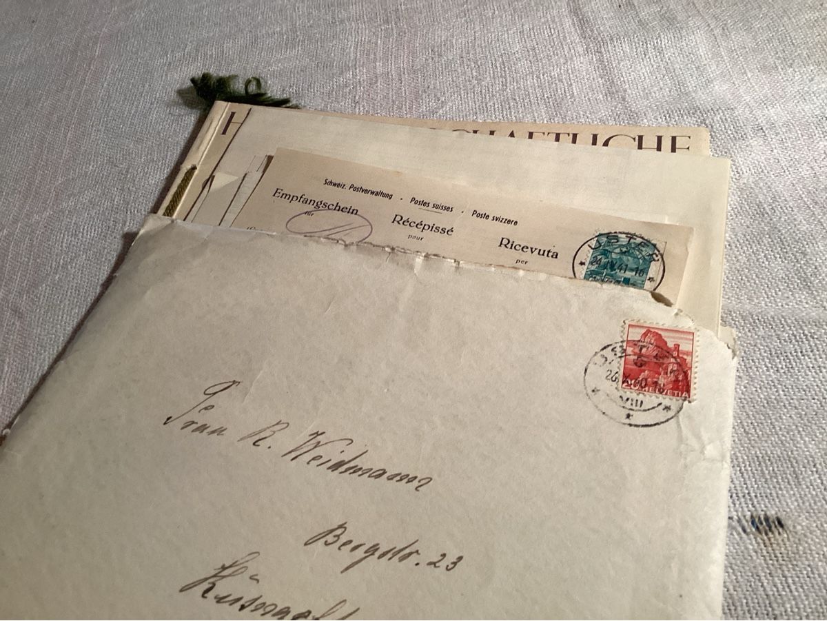 Dokumente: USTER Hauswirtschaftliche schule 7 documents 1940 – Gebraucht aus Luc (Ayent) von Rebouille 9