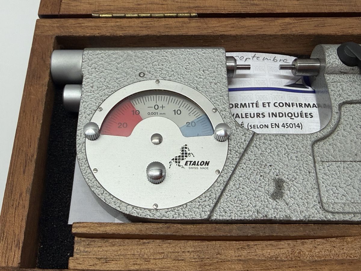 Tesa Misurare: ETALON DIAL INDICATING MICROMETER – Usato da Bassecourt venduto da DiM7775 1
