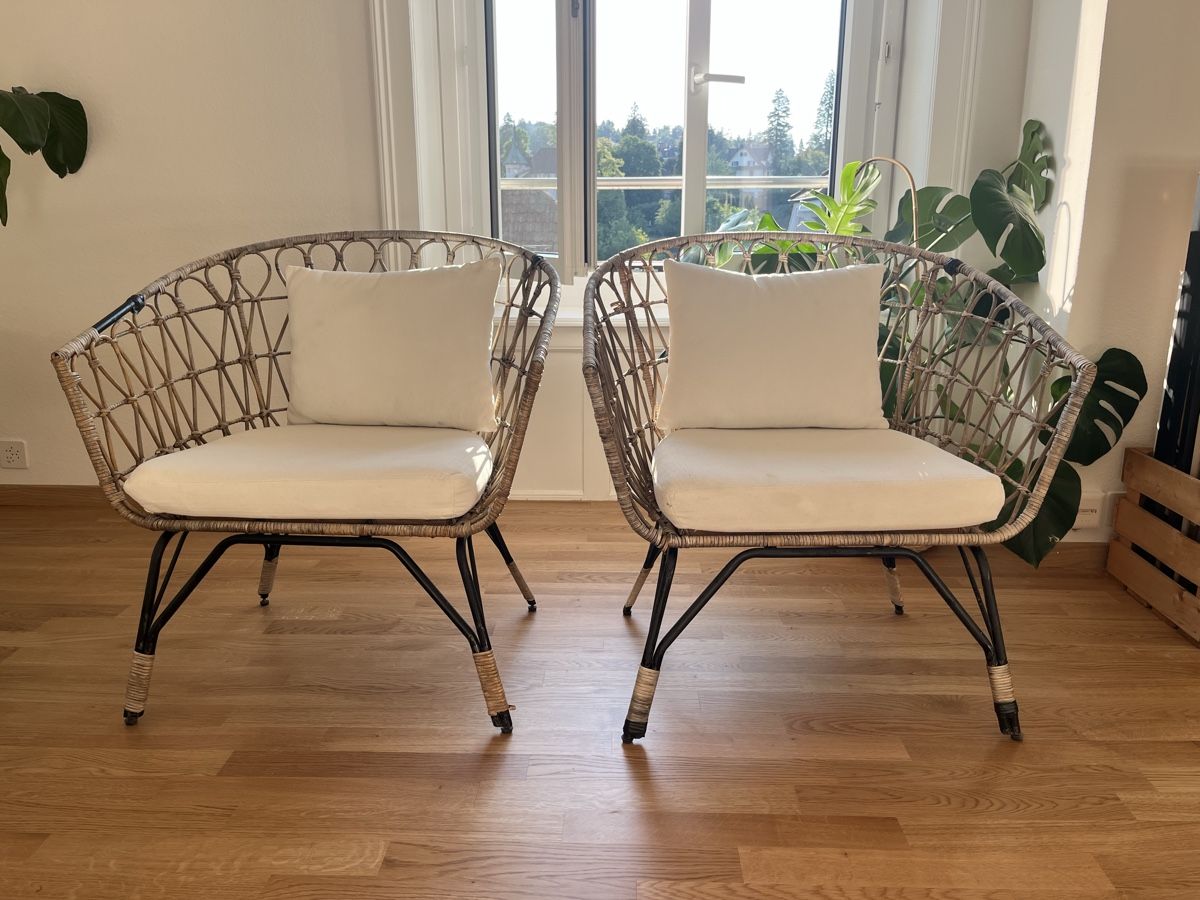 Maisons du monde Sessel: Terassen-Loungesessel im 2er-Set – Gebraucht aus Luzern von lu__pvv8 1