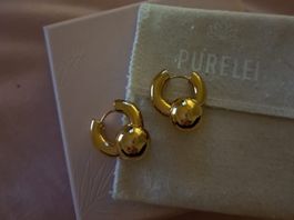 Orbit Ohrringe gold