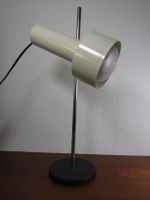 Vintage Stralux Spotlampe Tischleuchte cremeweiss 1970er