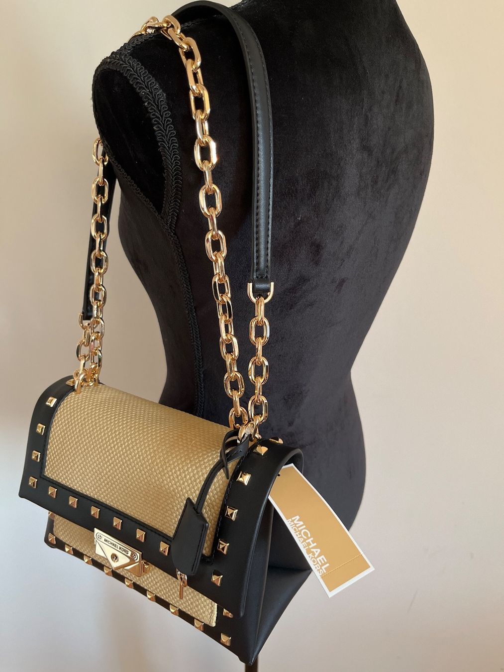 Michael Kors Borse da donna: Michael Kors - Handtasche, schwarz / gold, CECE – Nuovo (secondo la descrizione) da Luzern venduto da Jiggy_8898 3