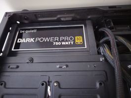 BE QUIET DARK POWER PRO 750WATT + ATX PC GEHÄUSE